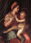 Andrea del Sarto Virgin Mary and her son oil painting artist